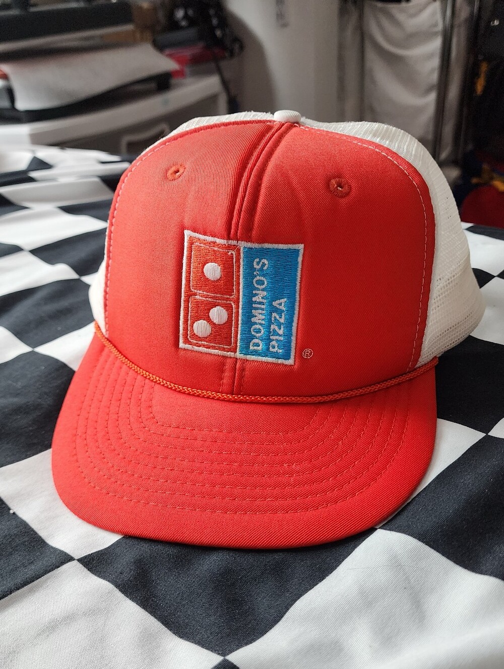 1990s Vintage Domino's Hat